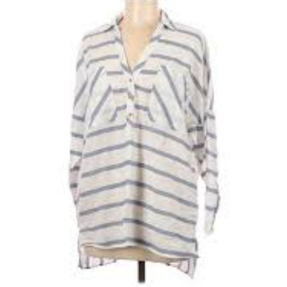 ZARA Women's Sheer Boyfriend button-down B… - Picture 4 of 4